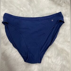 Vintage Victorias Secret Cotton High Leg Brief